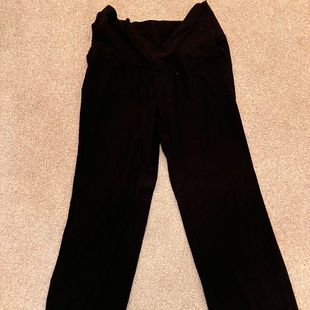 Old Navy Linen Blend Maternity Pants